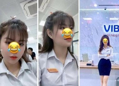 Lộ clip sex nữ nhân viên ngân hàng VIB
