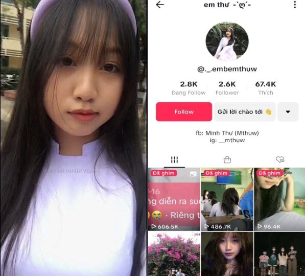 Nữ sinh Thư sex với bướm non tơ